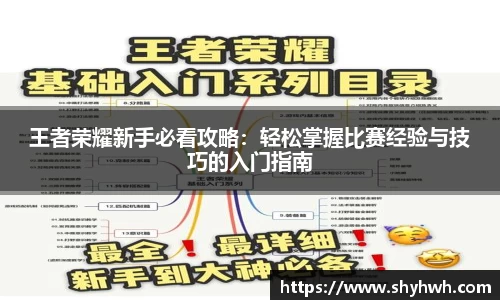 王者荣耀新手必看攻略：轻松掌握比赛经验与技巧的入门指南